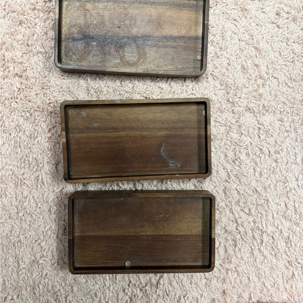 Better Homes And Gardens Dark Brown Bath Vanity Tray